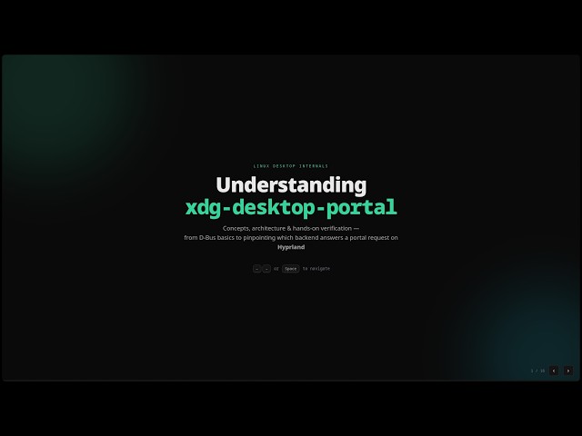 Understanding xdg-desktop-portal (with Hyprland)