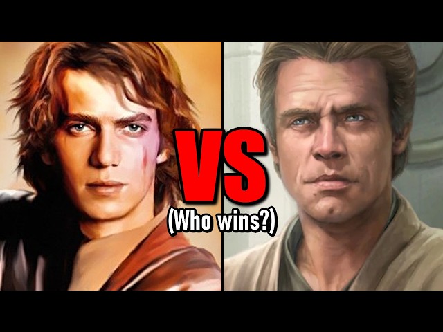 Full Potential Anakin VS Grandmaster Luke is NOT Close.