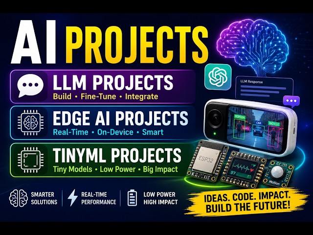 Student Projects - Artificial Intelligence | LLM | Edge AI | TinyML