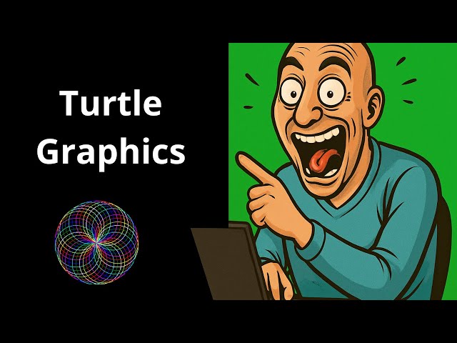 14. Python and Turtle Graphics - Create a star