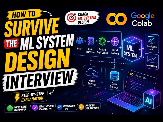 How to Crack Machine Learning System Design Interviews at Google, Meta & Amazon | Naman Garg