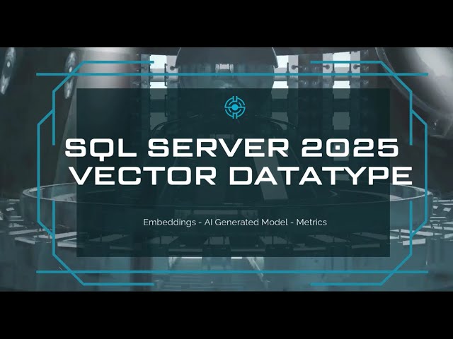 Vector Datatype 2025 Explained | AI Basics, Embeddings, DiskANN Indexing & DBA Guide