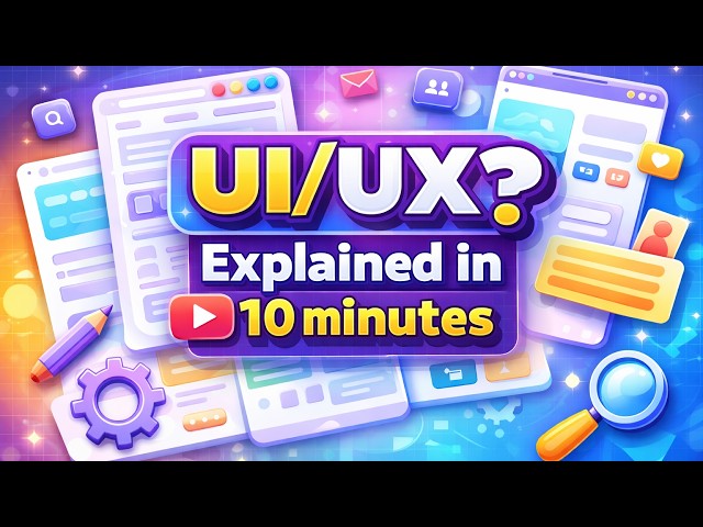 UIUX Explained In 10 Minutes  | UIUX Design For Beginners  | UIUX Design Basics