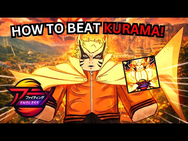How to Beat the KURAMA Boss FAST🔥 | Anime Fighting Simulator: Endless