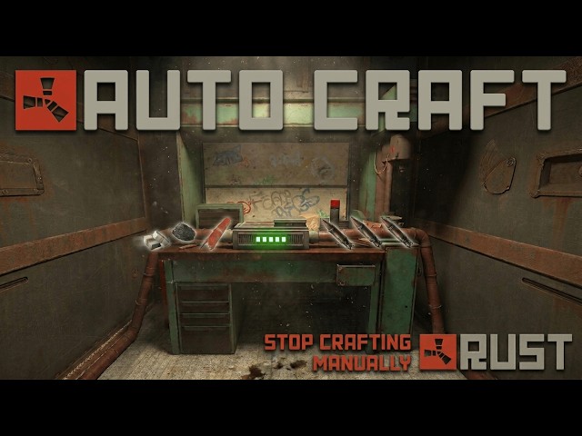 Stop Crafting Manually Complete Auto-Crafting Guide - Meds, Ammo, Explosives & Rockets