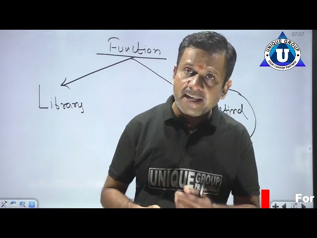 Function in C Programming | User defined function in C Language | Types of function in C | Part-01