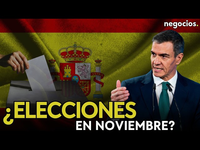 ELECTIONS IN SPAIN ON NOVEMBER 29? The potential date if Pedro Sánchez calls for a vote
