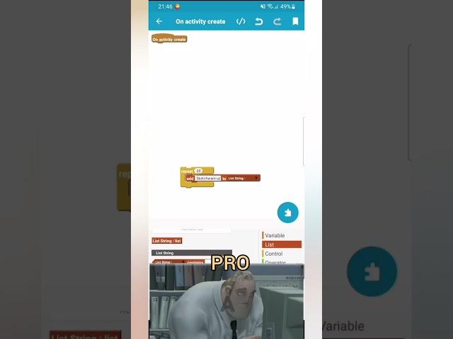 Sketchware beginner vs pro #sketchware#dasturlash#beginner#pro