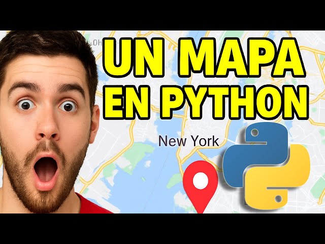 Cómo hacer un mapa con Python