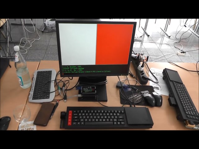 Sinclair QL is 42! Meeting room in "ghost mode" - May 2026, Dormagen, Germany QL-is-42 #qlis42