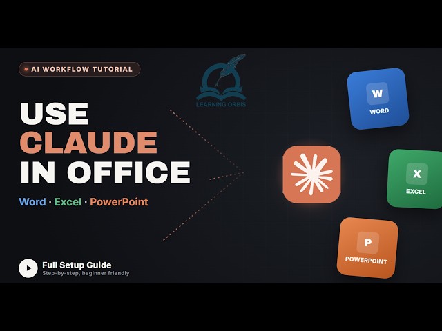 How to Use Claude AI in Microsoft Word, Excel & PowerPoint | Full Tutorial | 2026