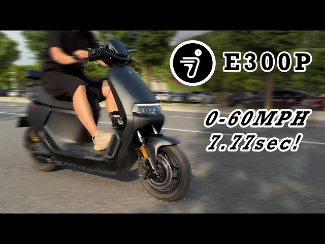 Segway-Ninebot FASTEST Electric Motorcycle // E300P Review