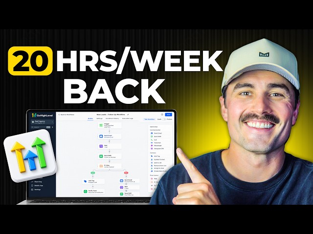 How I Automate My Entire Business with GoHighLevel (Saves Me 20+ Hours/Week)