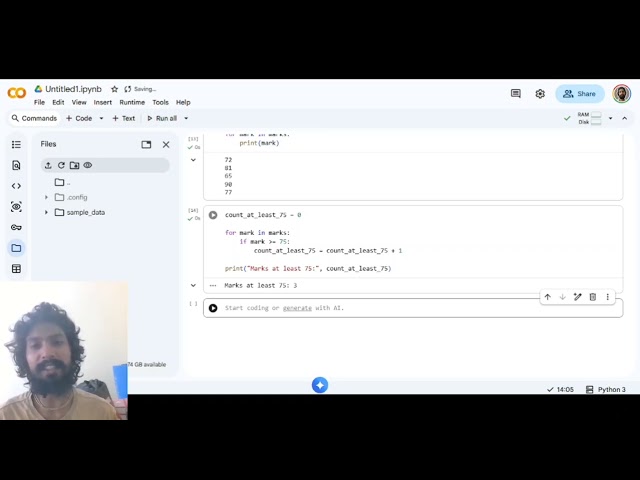 Python Essentials for Data Science Beginners | Build a Marks Analyser | Day 2