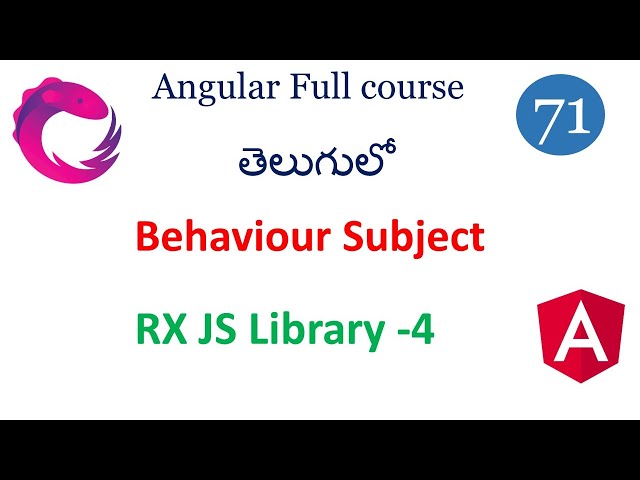 Behavior subject angular | subjects in Angular| what are subjects in angular | |Angular tutorials