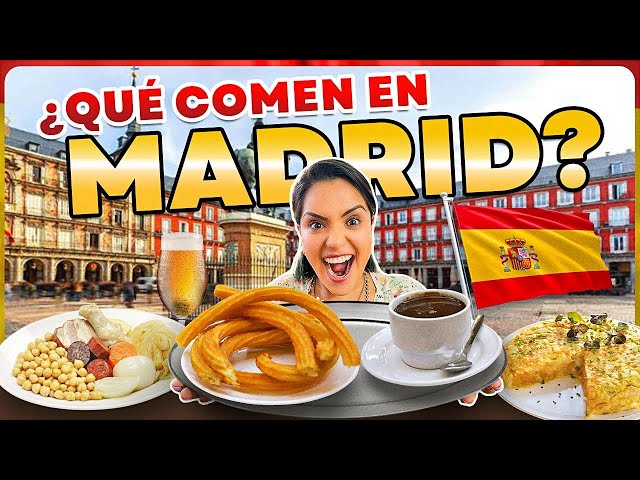 A Full Day of Madrid Food 🇪🇸 | Traditional, delicious, and cheap! 🍻🥘