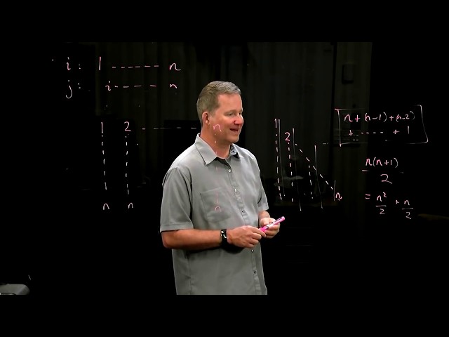 AofA Lecture 3: Techniques for measuring running time