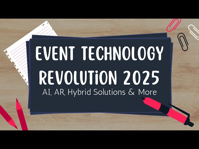 🔮 The Future of Event Technology in 2025: AI, AR & More! | ZWEvents