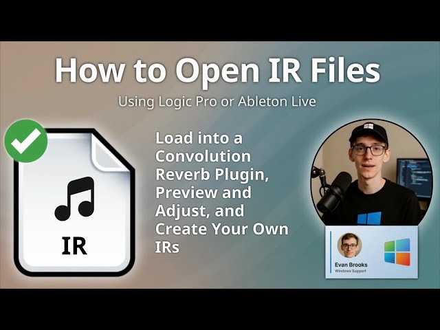 IR File Extension: Impulse Response Audio Files for Reverb and Convolution