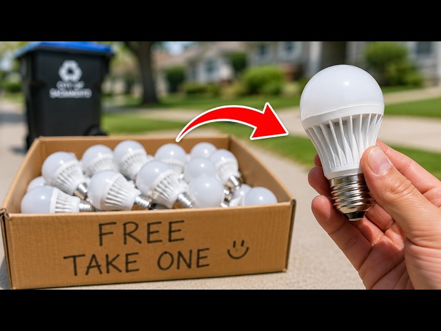 he Secret Inside Broken LED Bulbs That 99% of People Don’t Know!