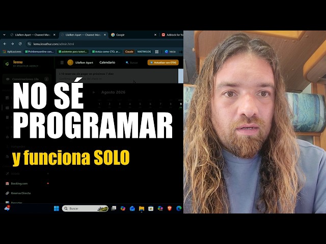 No sé programar y tengo 7 proyectos funcionando solos | Claude Code en español