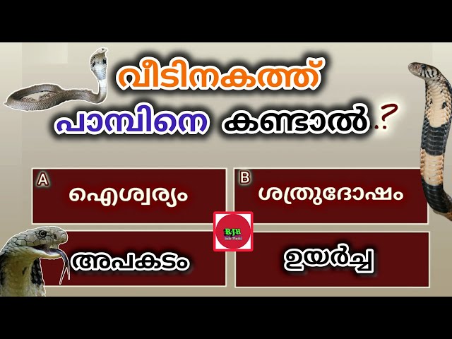 General knowledge  | If you spot a snake inside the house | information | quiz| Episode 319🐍🤔