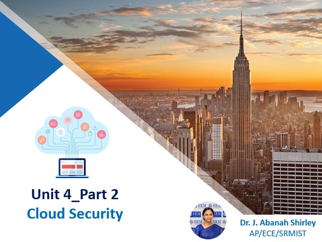 Principles of Cloud Computing Unit 4 Part 2