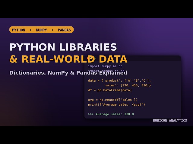 Working with Different Data Types and Libraries in Python