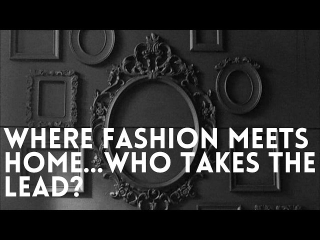 Fashion and Home Design Don't Have to Match—Here's Why