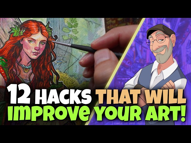 12 Hacks That Will Improve Your Art!