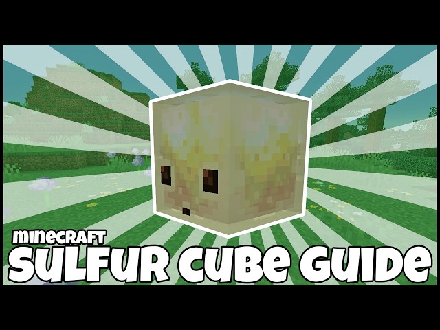 MINECRAFT SULFUR CUBE GUIDE