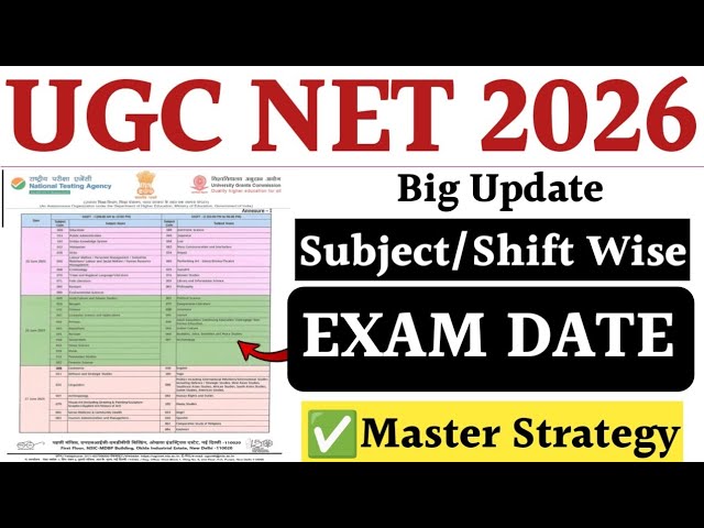 UGC NET June New Rules 2026 || Nta Latest Update Today || UGCNET PreparationStrategy