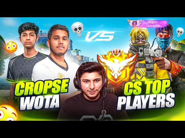 CAN’T BELIEVE THIS ❗ WOTA & CROPSE LOST AGAINST CS LEGENDS ❓ 🤯