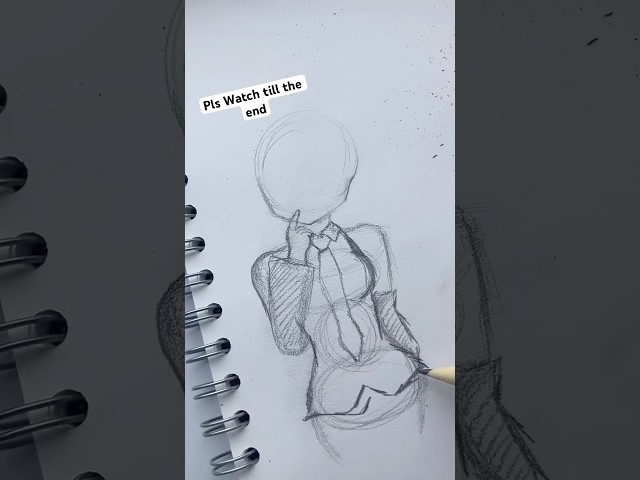 Miku✨ full body sketch| easy tutorial | #art #sketch #tutorial#shorts