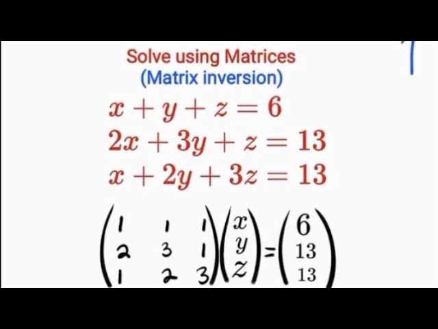 Matrices 