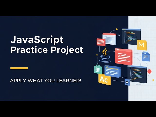 JavaScript Practice Project for Beginners | Build with Variables, Loops & Objects