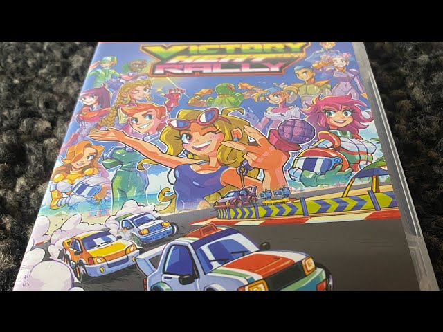 Victory Heat Rally Nintendo switch unboxing