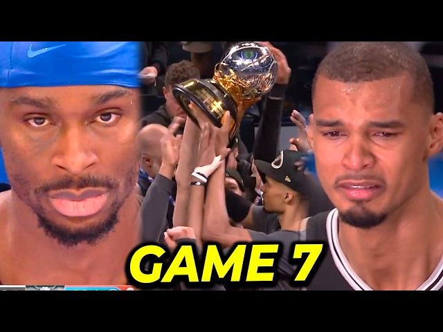 CRAZY GAME 7! Nag-airball si SGA, pinosterize pa ni Wemby! | Iyakan sa ending!