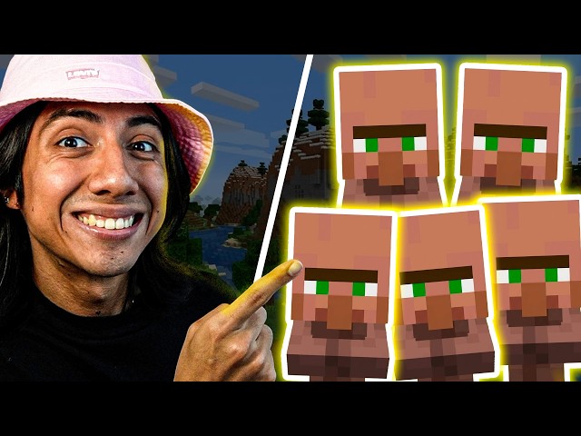 📌 How to build a VILLAGER farm in Minecraft Bedrock and Java 26.44 and 1.21