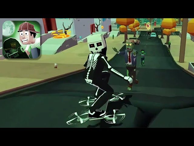 Faily Skater: Halloween Update - Gameplay (iOS)