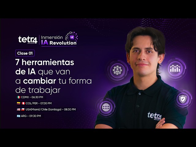 Clase 1 - [INMERSIÓN IA REVOLUTION] - 7 Herramientas de IA que van a cambiar tu forma de trabajar