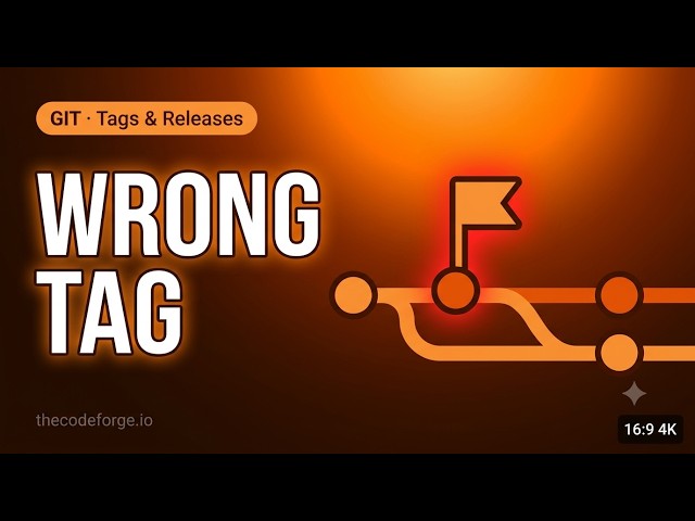 Git Tags & Releases: hotfix tag pointed at wrong commit