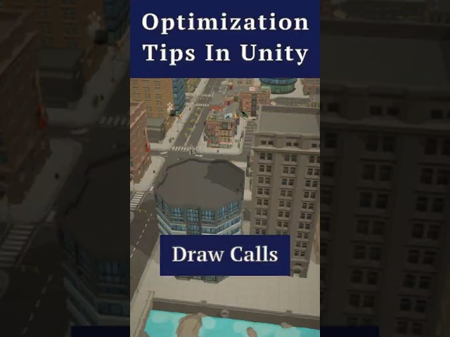 Unity Optimization Tip ⚡ Reduce Draw Calls with Static Objects