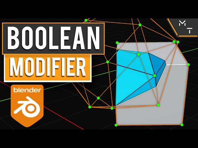 Intro To Modifiers - Boolean Modifier | Learning Blender 2.9 / 3.0 Precision Modeling | Part- 21