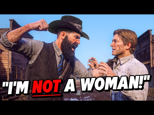 Misgendering Men on Red Dead RP