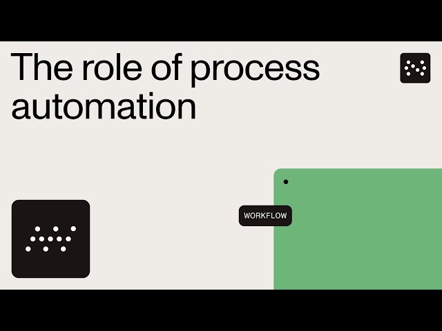 What is process automation?