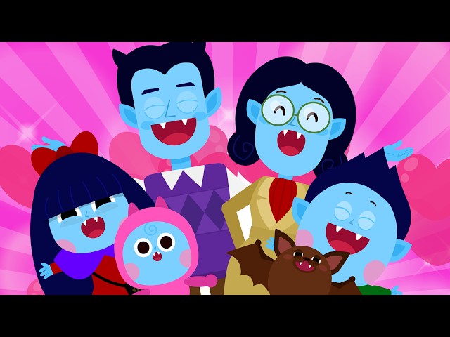 ⚡️The Dracula Family | Happy Monster | Family Song | Nursery Rhymes & Kids Songs