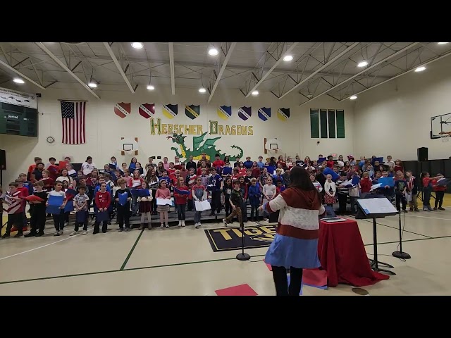 Herscher Intermediate School 4th Grade Program 11/11/2025