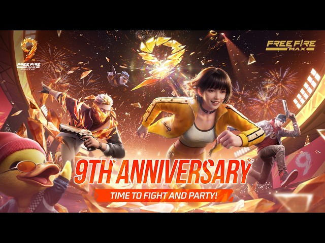 9th Anniversary | Full Animation | Free Fire MAX