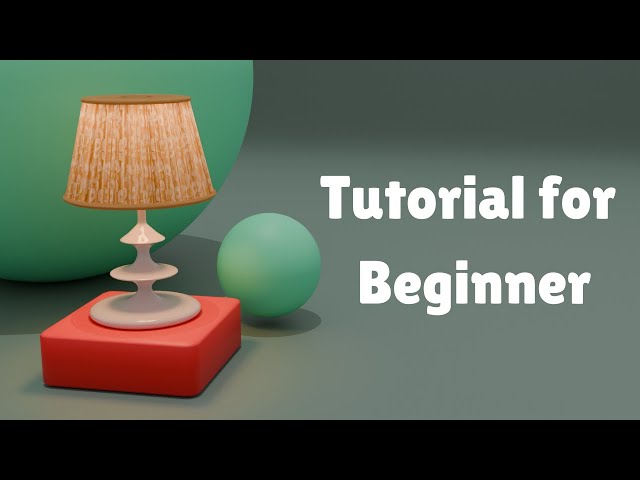 Blender Product viz Tutorial || Lamp